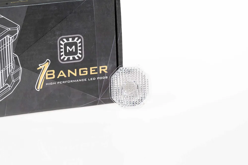 Morimoto Lens Only: 1Banger (White / Flood / Each)