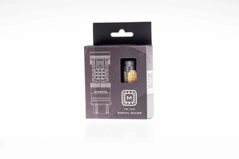 Morimoto 1156: XB LED Bulbs (Amber / Set) - view 2