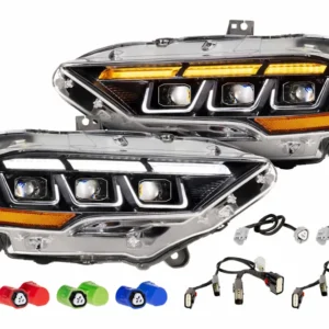 Morimoto XB LED Headlights: 18-23 Ford Mustang (Gen II / Set)