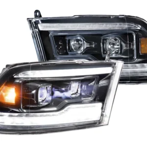 Morimoto XB LED Headlights: Dodge Ram (09-18 / White DRL / Set)