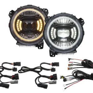 Diode Dynamics Elite Max LED Headlights for 2018+ Jeep JL Wrangler (DD5165)