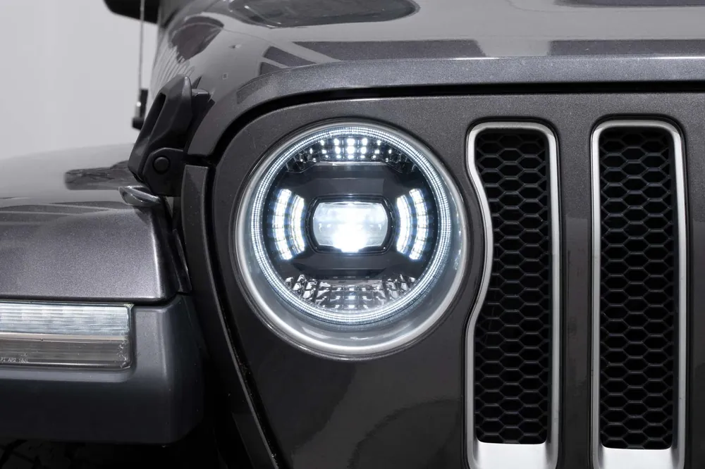 Diode Dynamics Elite Max LED Headlights for 2018+ Jeep JL Wrangler (DD5165)