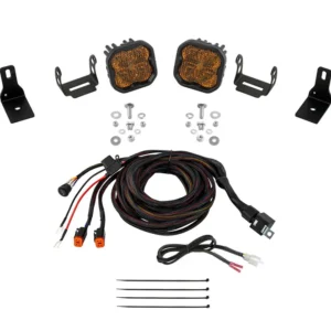 Diode Dynamics Stage Series Ditch Light Kit for 2022+ Ford Maverick SS3 Pro Yellow Combo (DD7765)