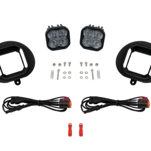 Diode Dynamics SS3 Pro Type Sierra 2003 Kit ABL White SAE Fog (DD8465)