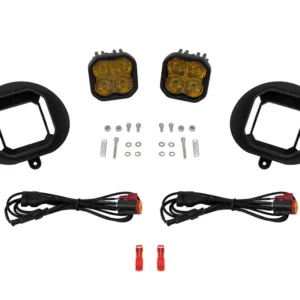 Diode Dynamics SS3 Pro Type Sierra 2003 Kit ABL Yellow SAE Fog (DD8466)