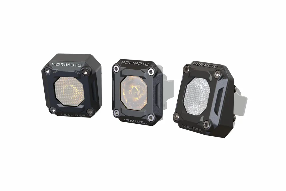 Flush or Angled Mounting Kit: Morimoto 1Banger - view 3