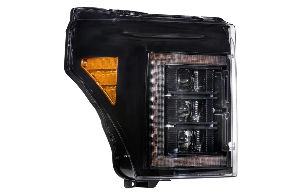 Morimoto XB LED Headlights: Ford Super Duty (11-16 / Amber DRL / Set) - view 2