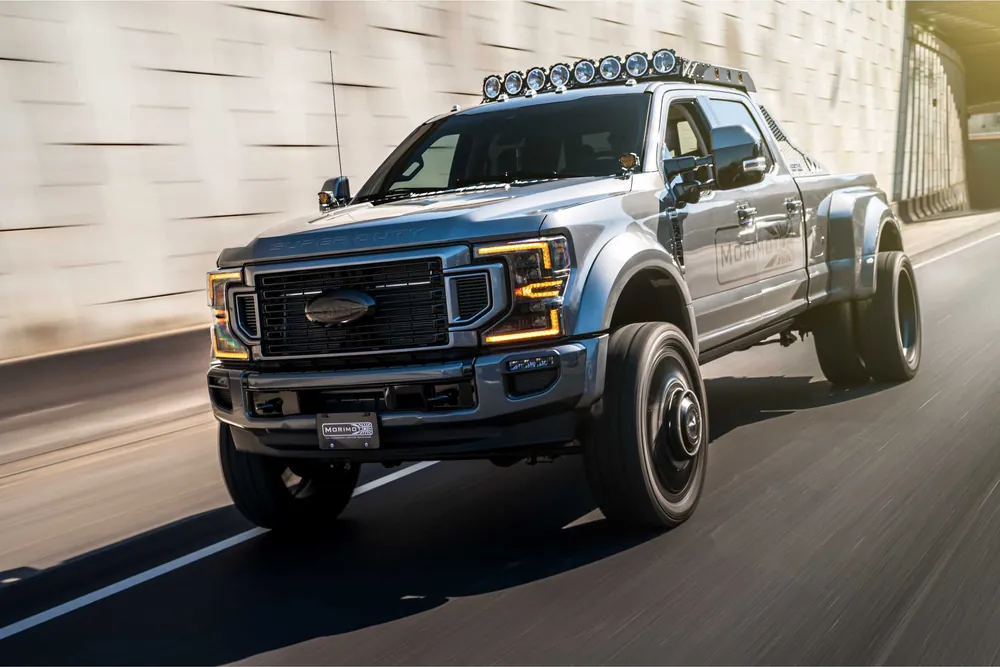 Morimoto XB LED Headlights: Ford Super Duty (20-22 / Amber DRL / Set) - view 2