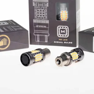 Morimoto 1156: XB LED Bulbs (Amber / Set)