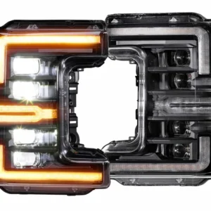 Morimoto XB LED Headlights: Ford Super Duty (17-19 / Amber DRL / Set)