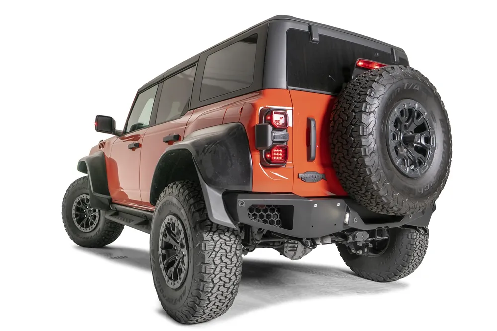 Fab Fours Vengeance Rear Bumper - Ford Bronco & Bronco Raptor (BR22-E5751-1)