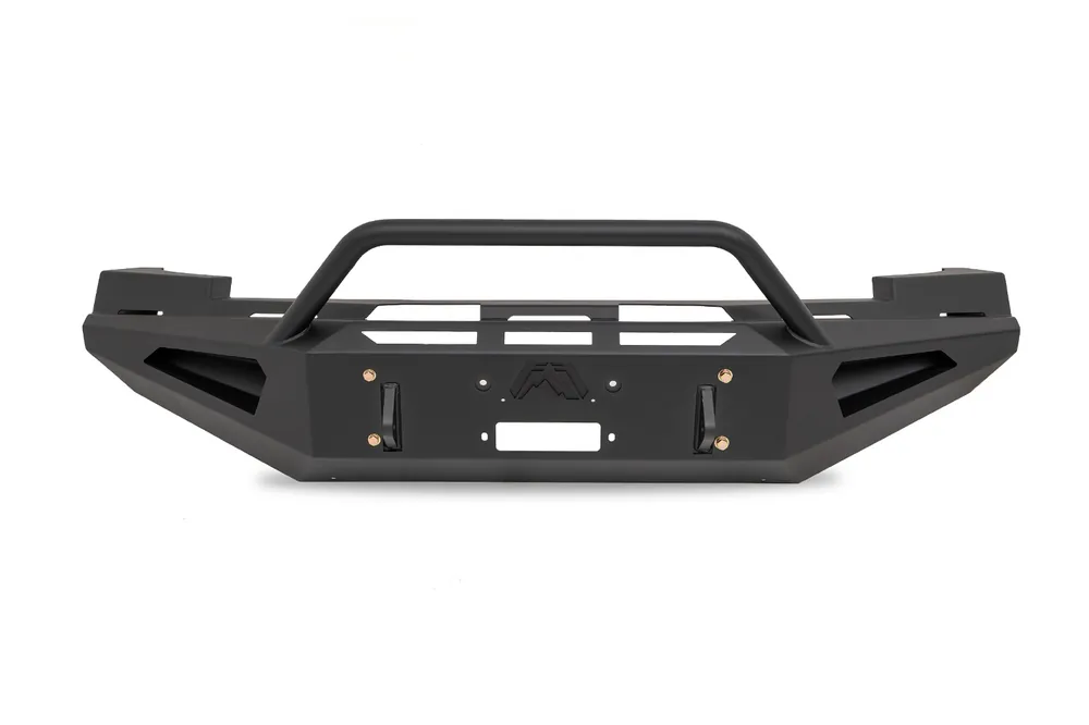 Fab Fours Red Steel Front Bumper - Chevrolet Silverado 1500 (CS07-RS2062-1)