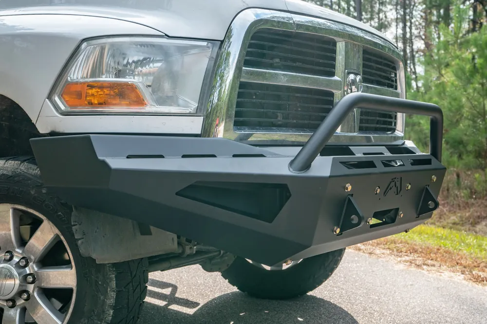 Fab Fours Red Steel Front Bumper - Ram 2500-5500 (DR10-RS2962-1)