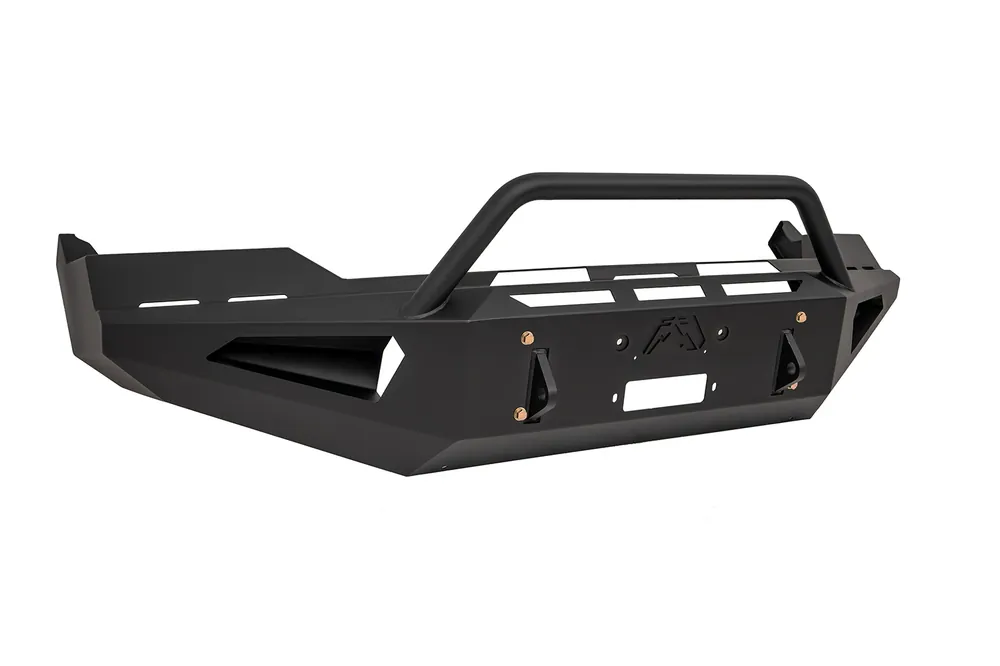 Fab Fours Red Steel Front Bumper - Ram 1500 (DR13-RS2462-1)