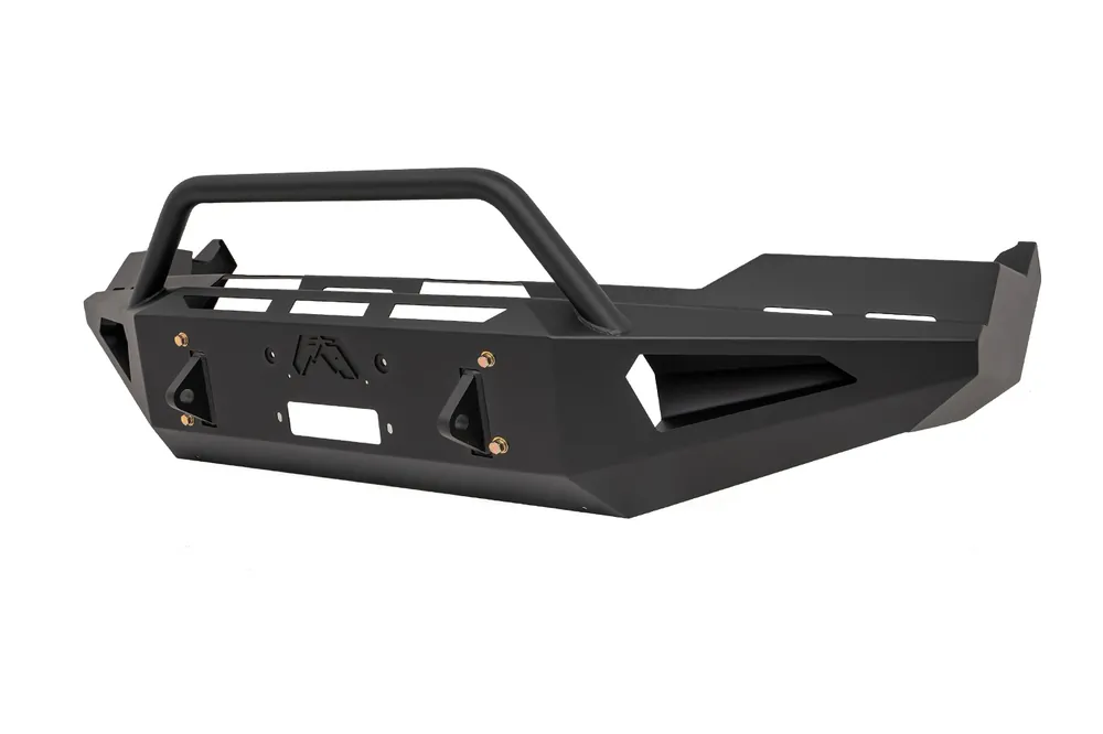 Fab Fours Red Steel Front Bumper - Ram 1500 (DR13-RS2462-1)