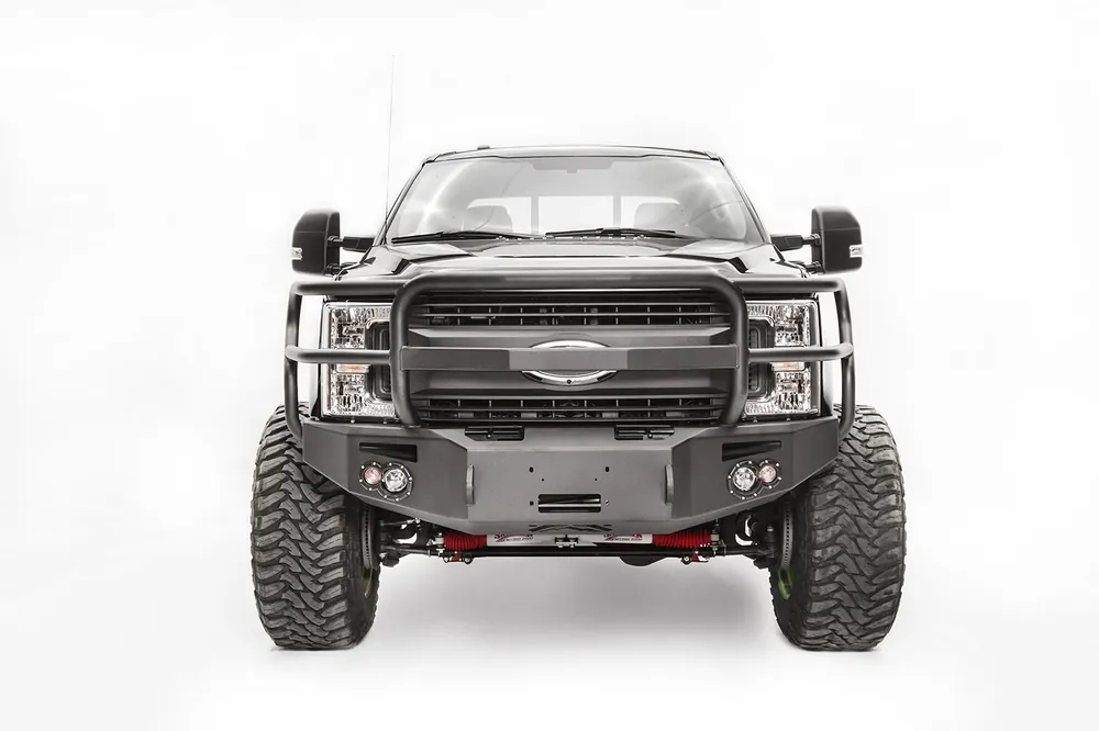 Fab Fours Premium Winch Front Bumper - Ford Super Duty (FS17-A4150-1)