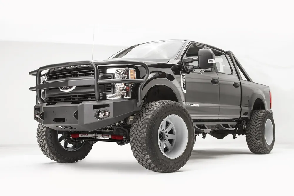 Fab Fours Premium Winch Front Bumper - Ford Super Duty (FS17-A4150-1)
