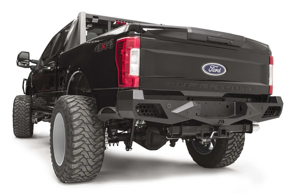 Fab Fours Vengeance Rear Bumper - Ford Super Duty (FS17-E4151-1)