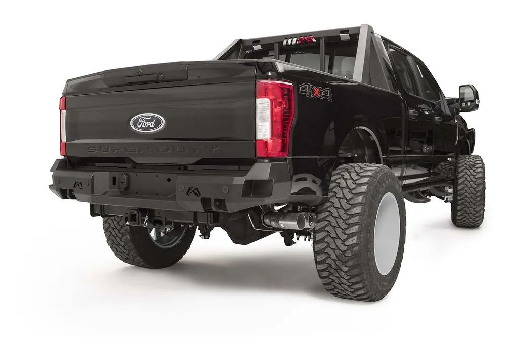 Fab Fours Premium Rear Bumper - Ford Super Duty (FS17-W4151-1)