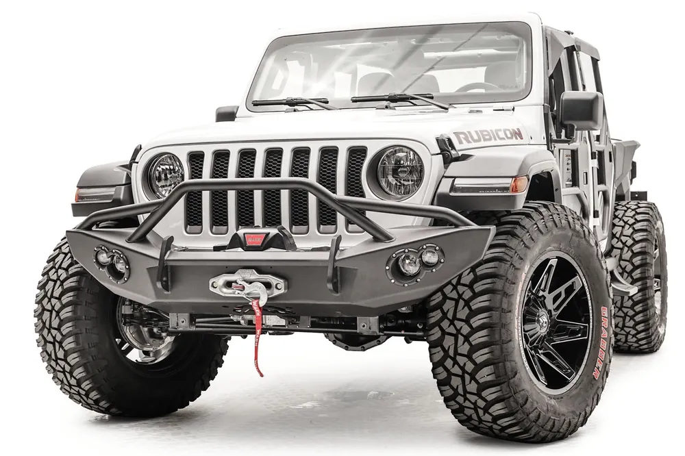 Fab Fours Lifestyle Winch Bumper - Jeep Wrangler JL (JL18-B4652-1)