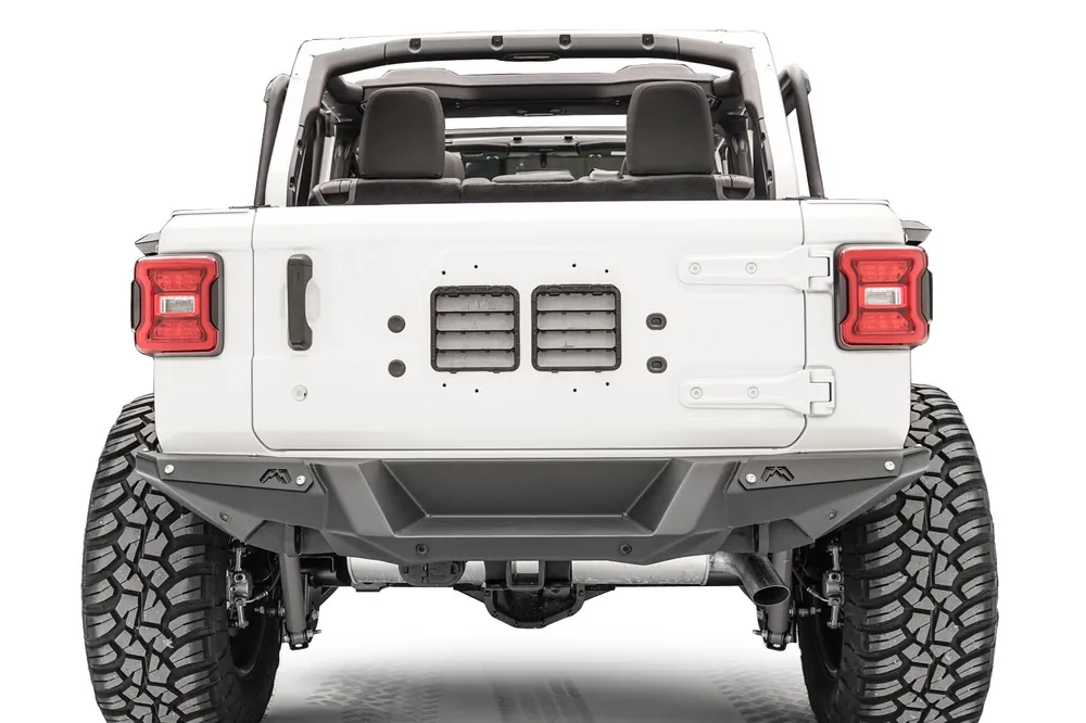 Fab Fours Jeep Wrangler JL Rear Bumper - Jeep Wrangler JL (JL18-Y1851-1)