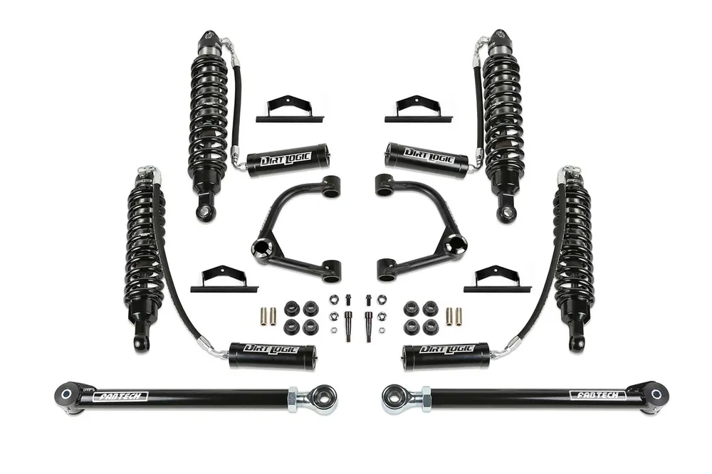 Fabtech Uniball UCA Lift System w/Shocks (K2378DL)