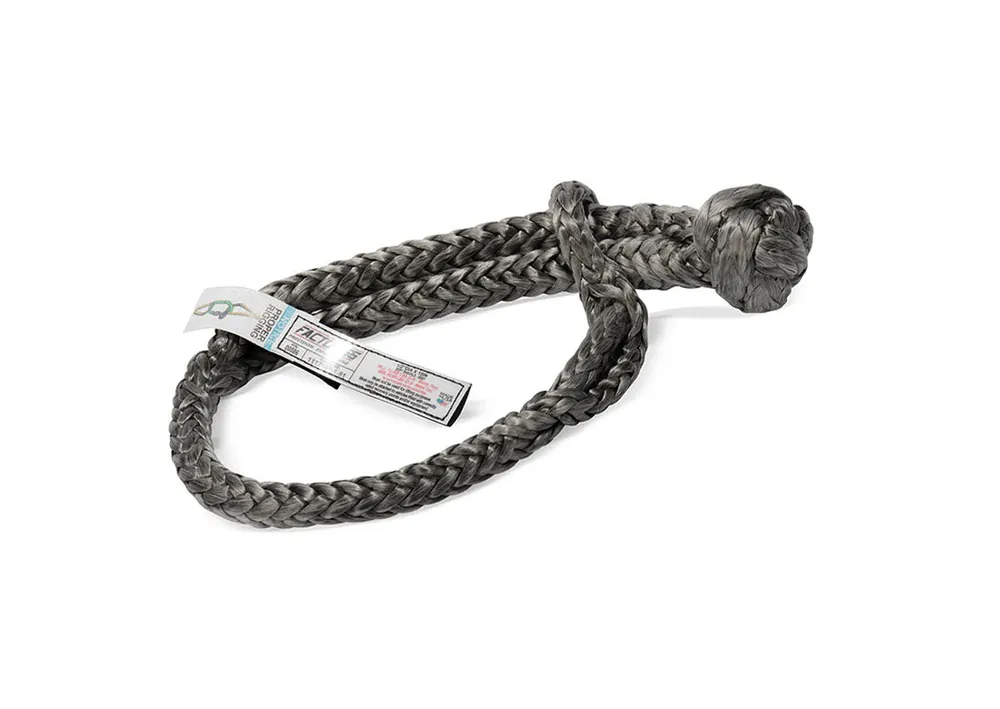 Factor 55 1/2"X10" STD Soft Shackle Grey