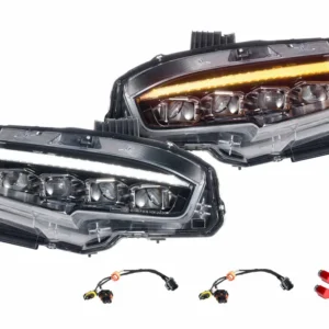 Morimoto XB LED Headlights: Honda Civic (16-21 / Gen II / Set)