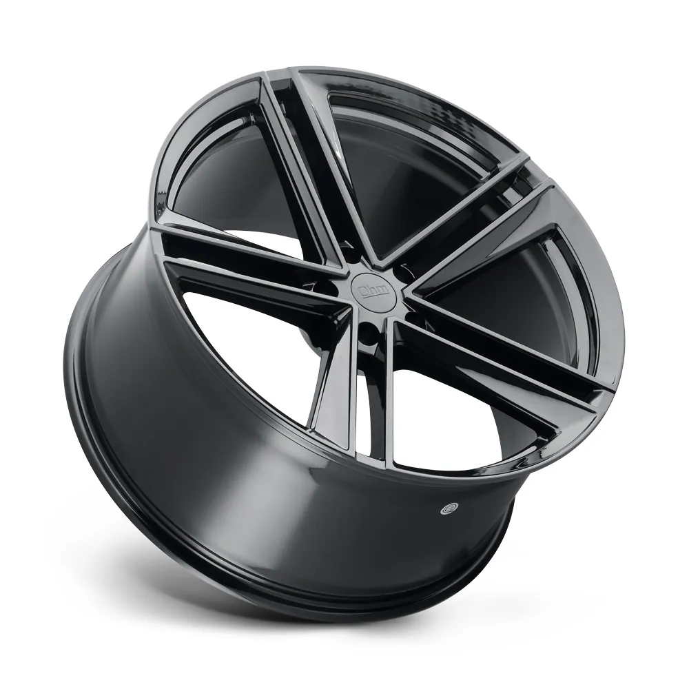 OHM Lightning 19x8.5 5x120 30mm Offset - Gloss Black - Image 2