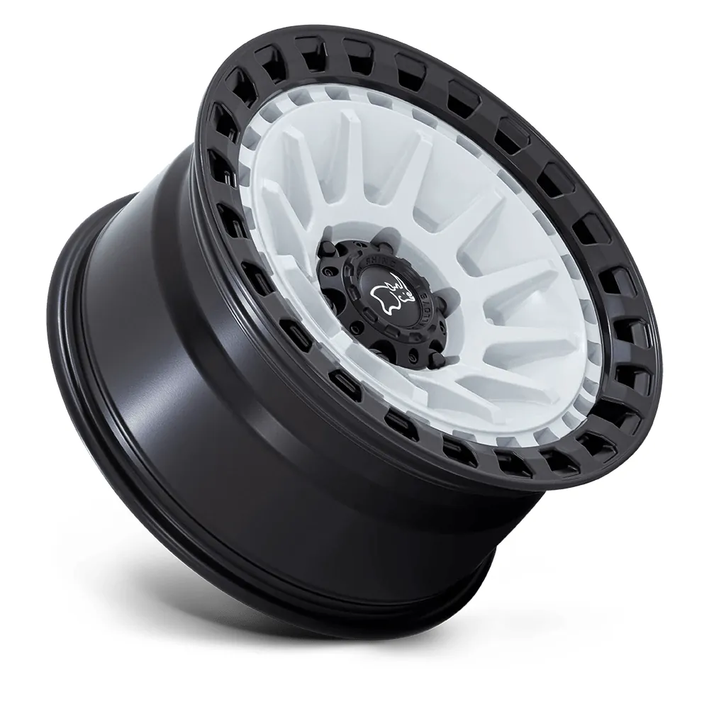 Black Rhino BR009 Barrage 18x9 5x127 0mm Offset - Gloss White / Matte Black - Image 2