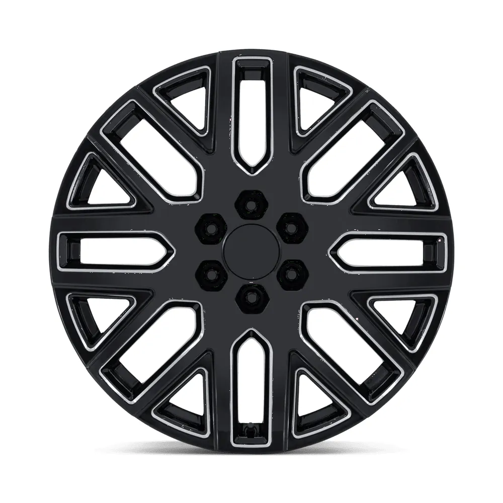 Performance Replicas PR231 22x9 6x139.7 28mm Offset - Gloss Black Milled - Image 3