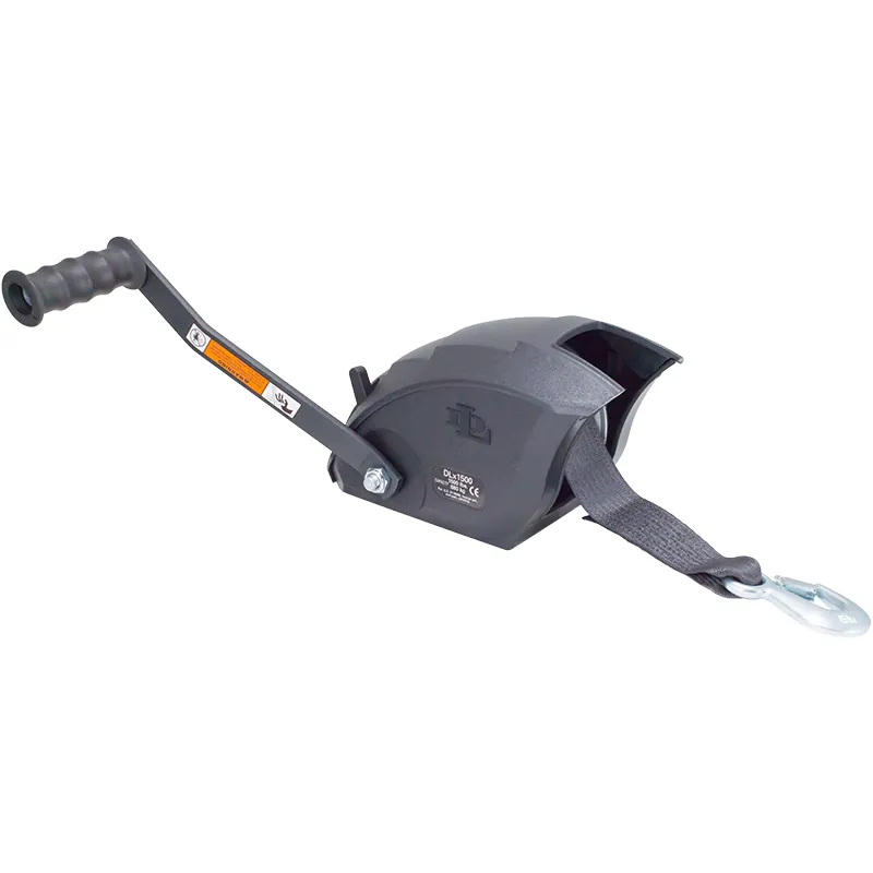 Dutton Premium 1500 LB Covered Winch Black - Image 2