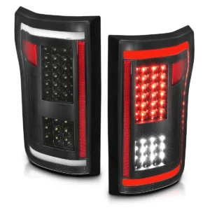Anzo USA LED Taillights Black (311285)