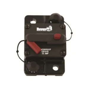 Buyers Prod Circuit Breaker 80 AMP Push-TO-Trip