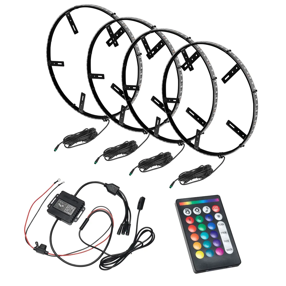 Oracle Lighting Illuminated LED Wheel Ring RGB+W