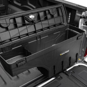 UnderCover SwingCase - 2007-2021 Toyota Tundra Passenger Side Black Smooth - product photograph