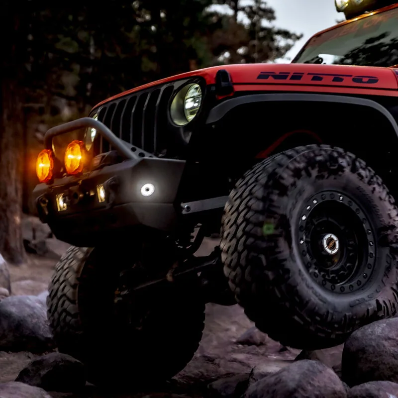 KC HiLiTES Cyclone V2 LED Rock Light 6-Light