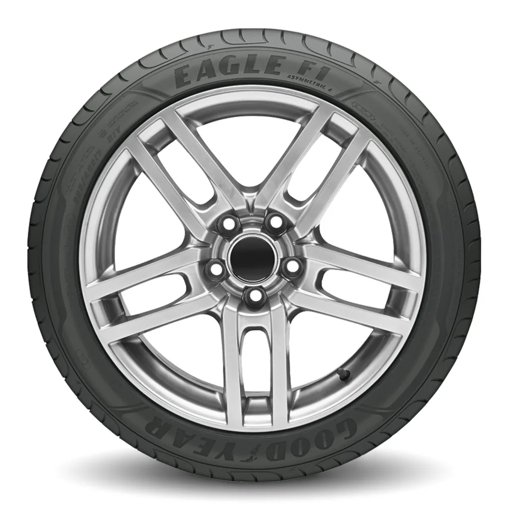 Goodyear Eagle F1 Asymmetric 2 tire - side view