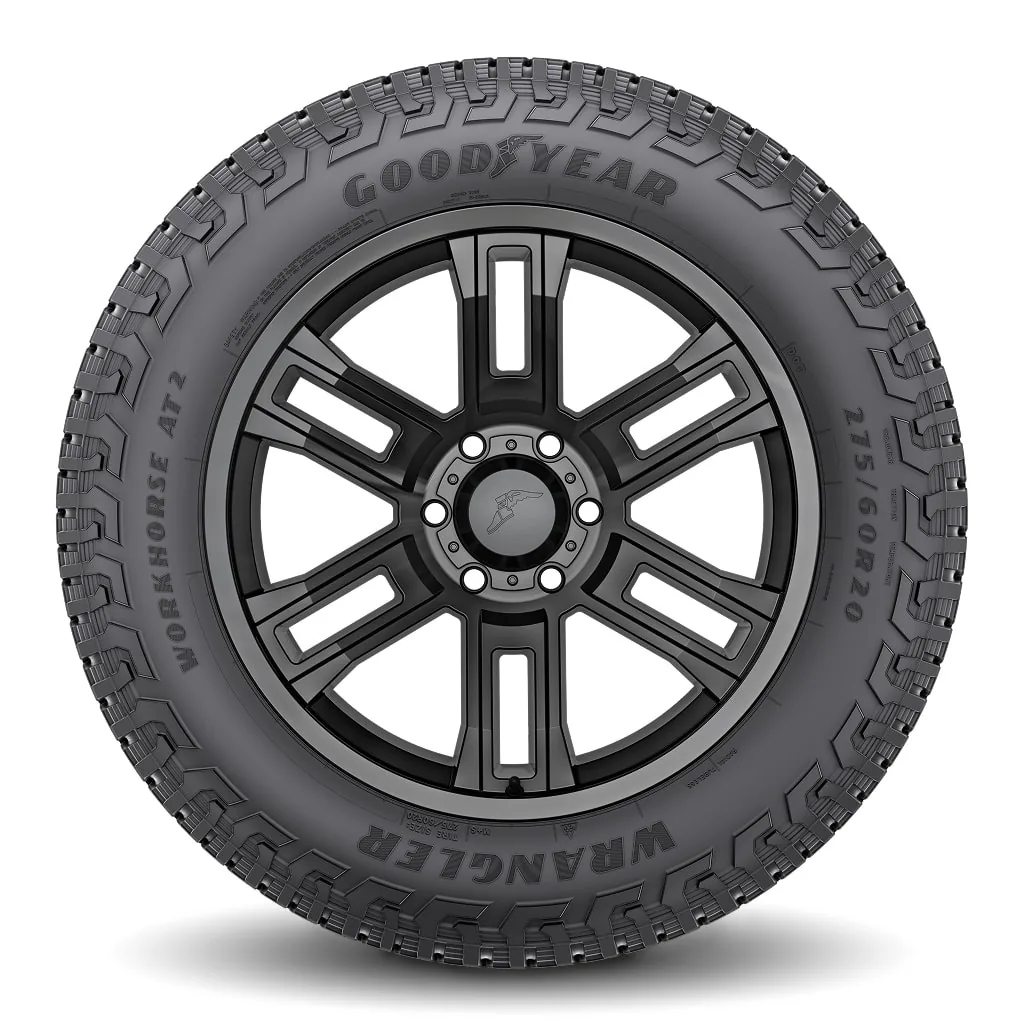 Goodyear Wrangler Workhorse At 2 tire - side view
