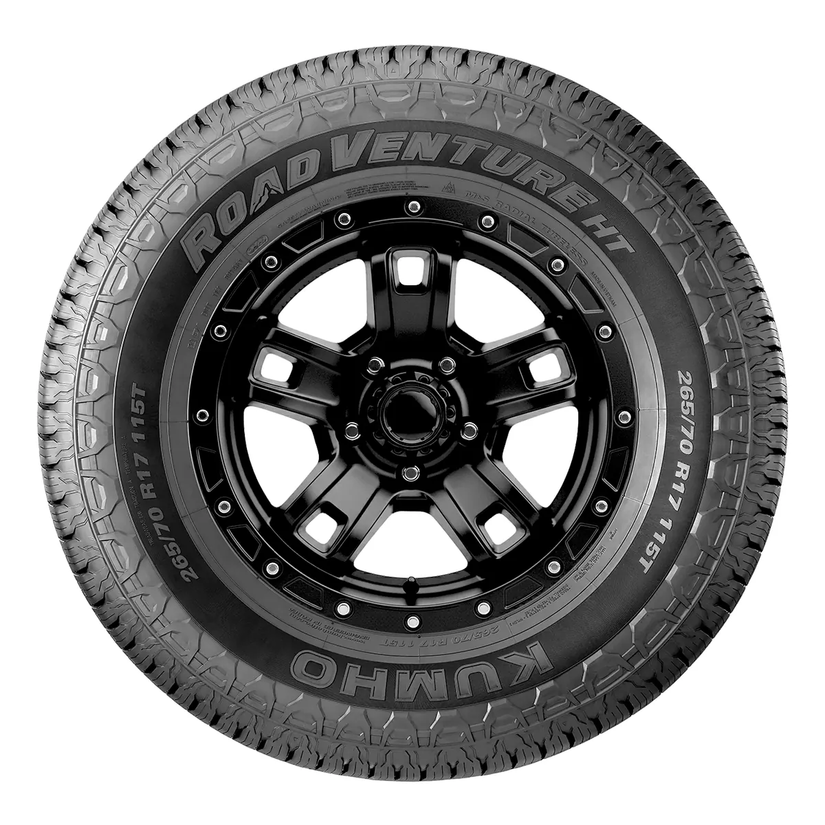 Kumho Road Venture Ht52 tire - side view