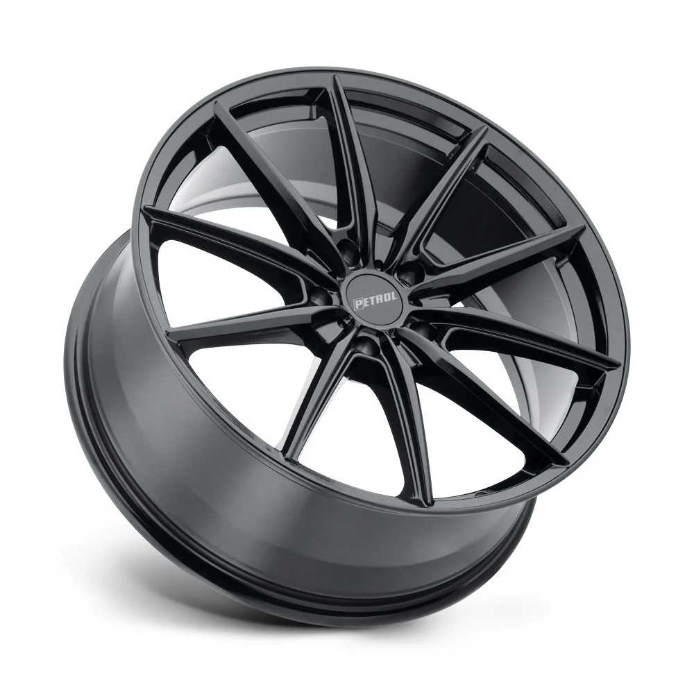 Petrol P4B 19x8 5x112 40mm Offset - Gloss Black - Image 2