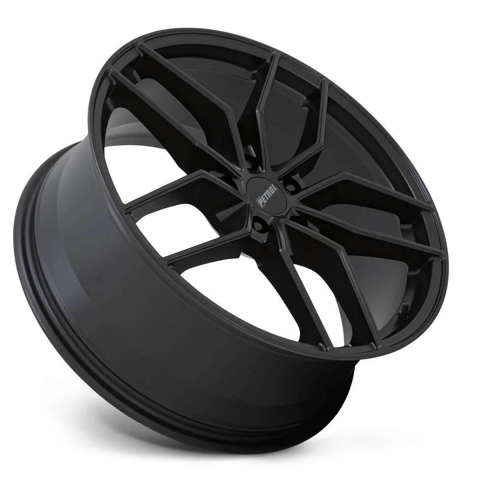 Petrol P5C 19x8 5x112 40mm Offset - Matte Black - Image 2