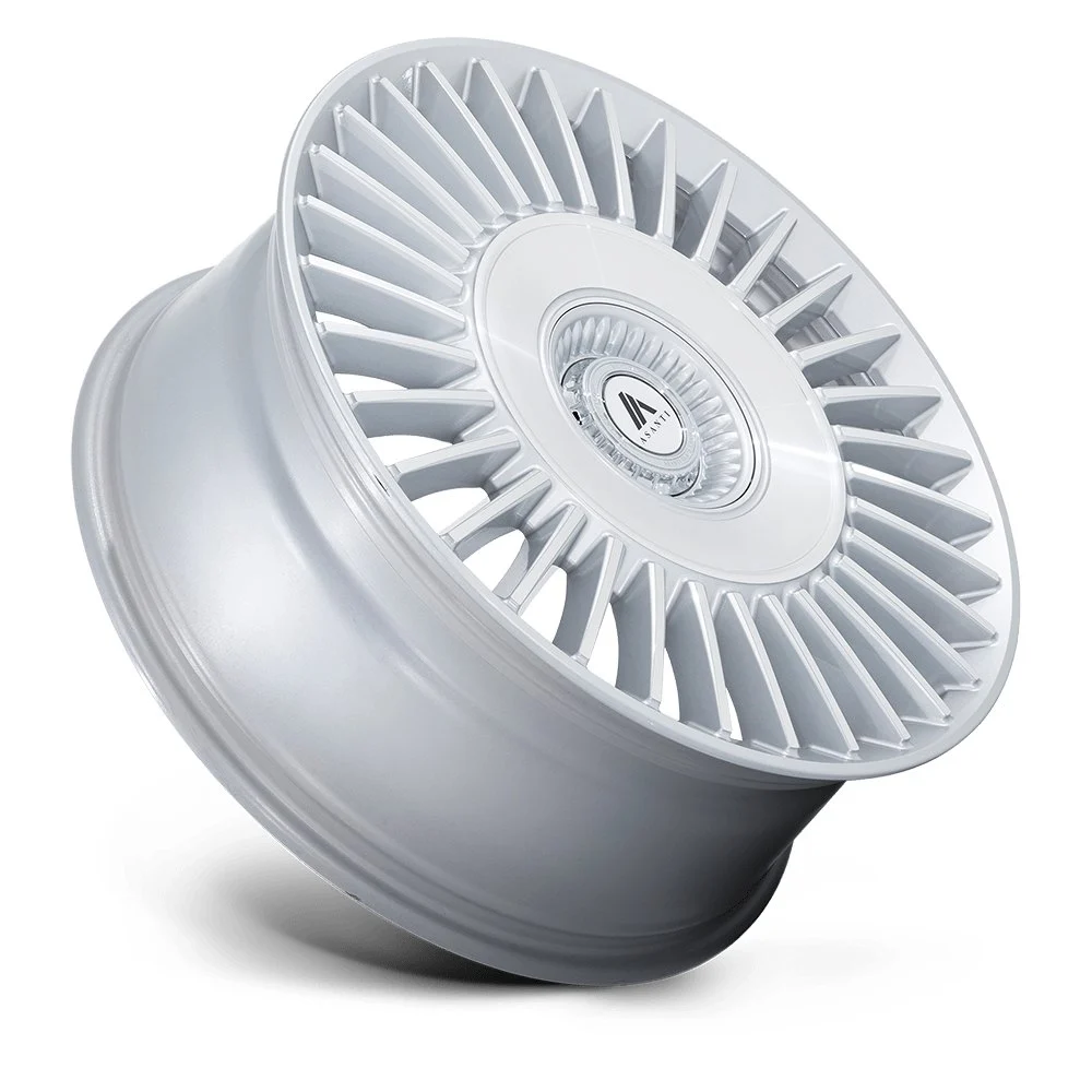 Asanti AB040 Tiara 20x9 5x115/5x120 15mm Offset - Gloss Silver Machined - Image 2