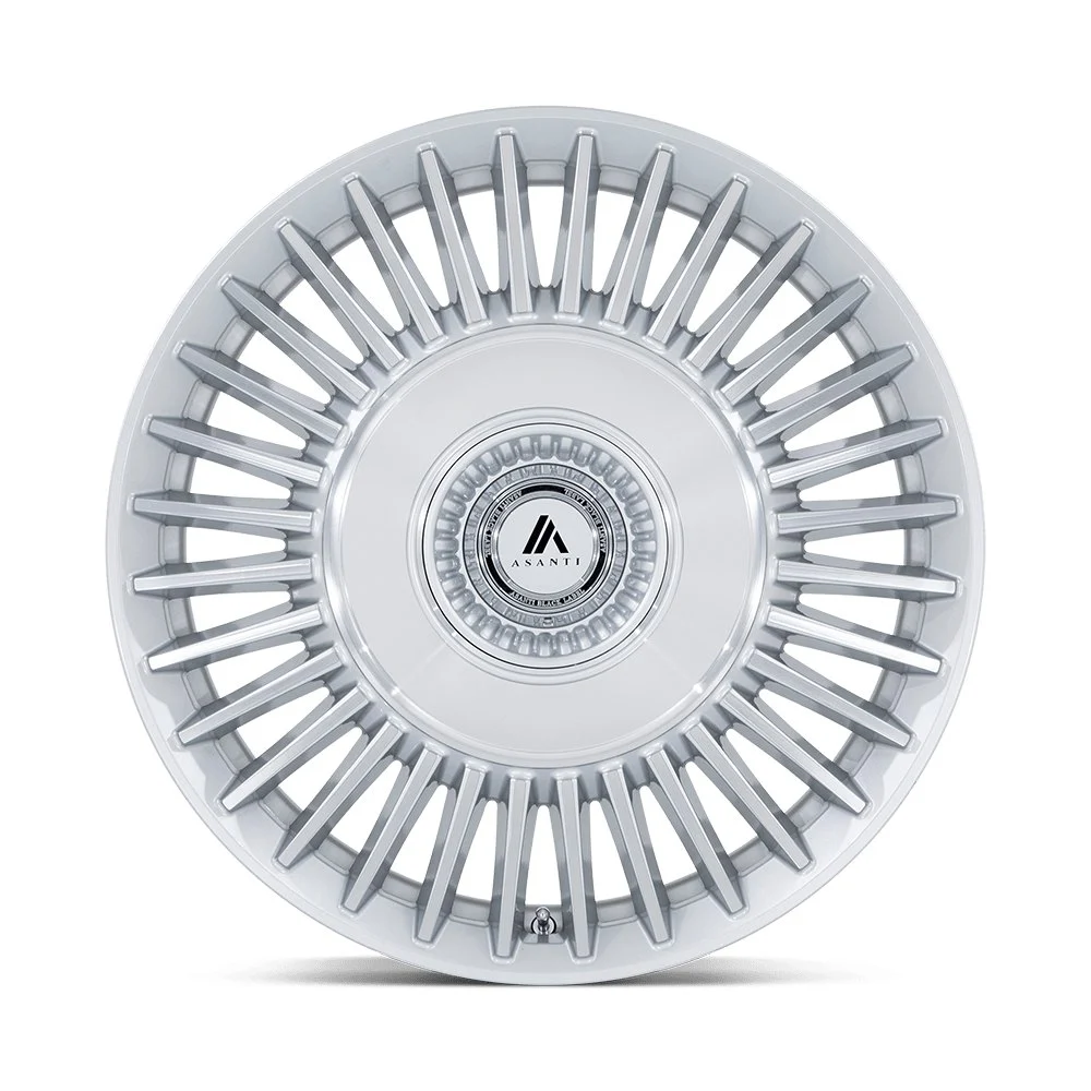 Asanti AB040 Tiara 20x9 5x115/5x120 15mm Offset - Gloss Silver Machined - Image 3