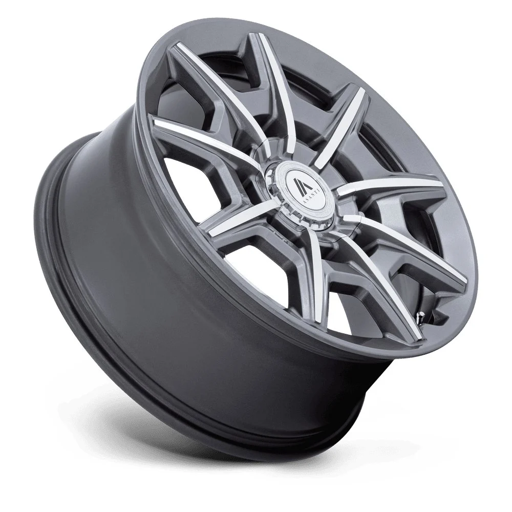 Asanti AB041 Esquire 20x10.5 5x112/5x120 38mm Offset - Gloss Anthracite Machined - Image 2