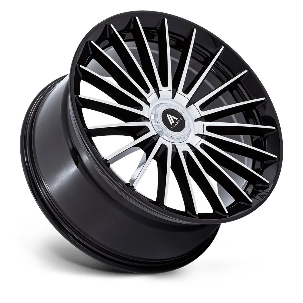 Asanti AB048 Viceroy 20x10.5 5x108/5x112 45mm Offset - Black Machined - Image 2