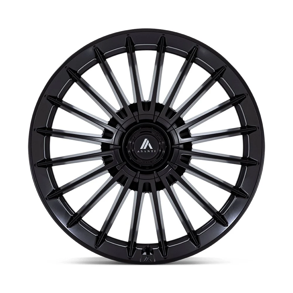 Asanti AB048 Viceroy 20x10.5 5x112/5x120 38mm Offset - Matte Black - Image 3