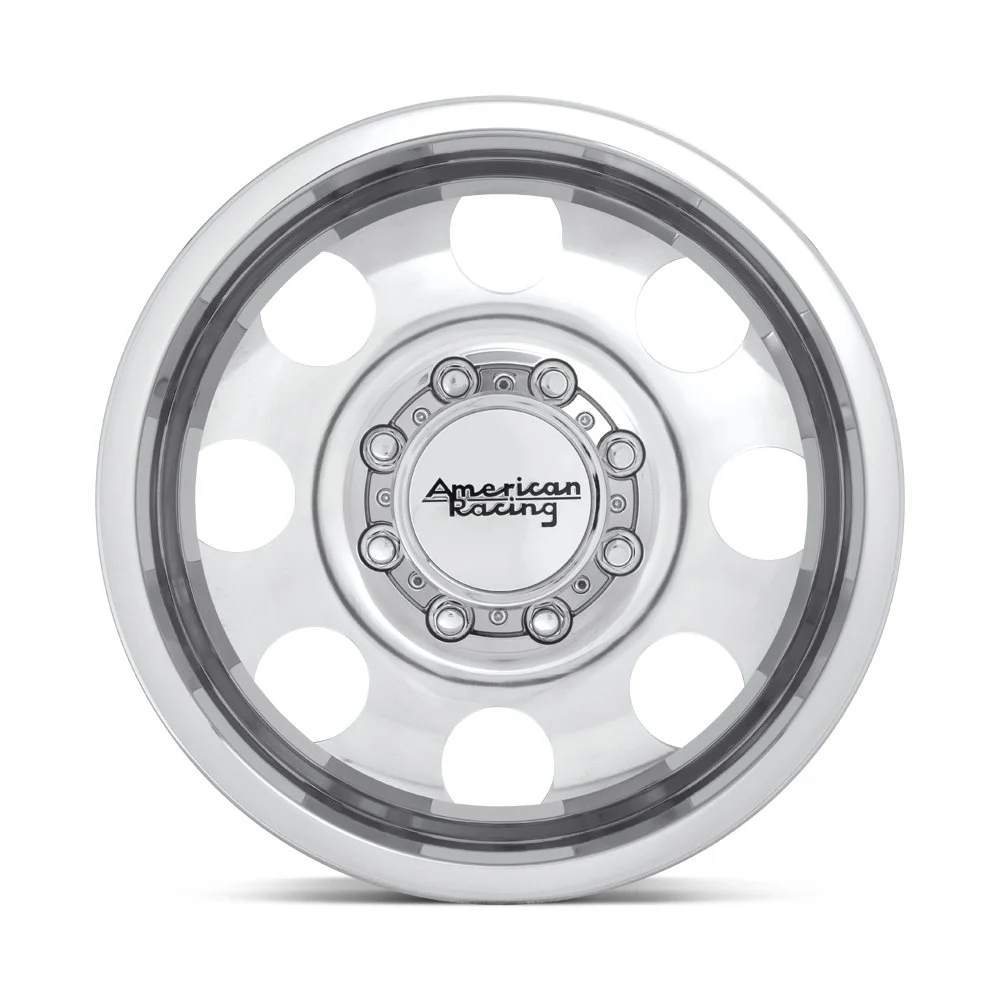 American Racing AR204 Baja Dually 16x6 8x165.1 -134mm Offset - Polished - Rear Outer - Image 2