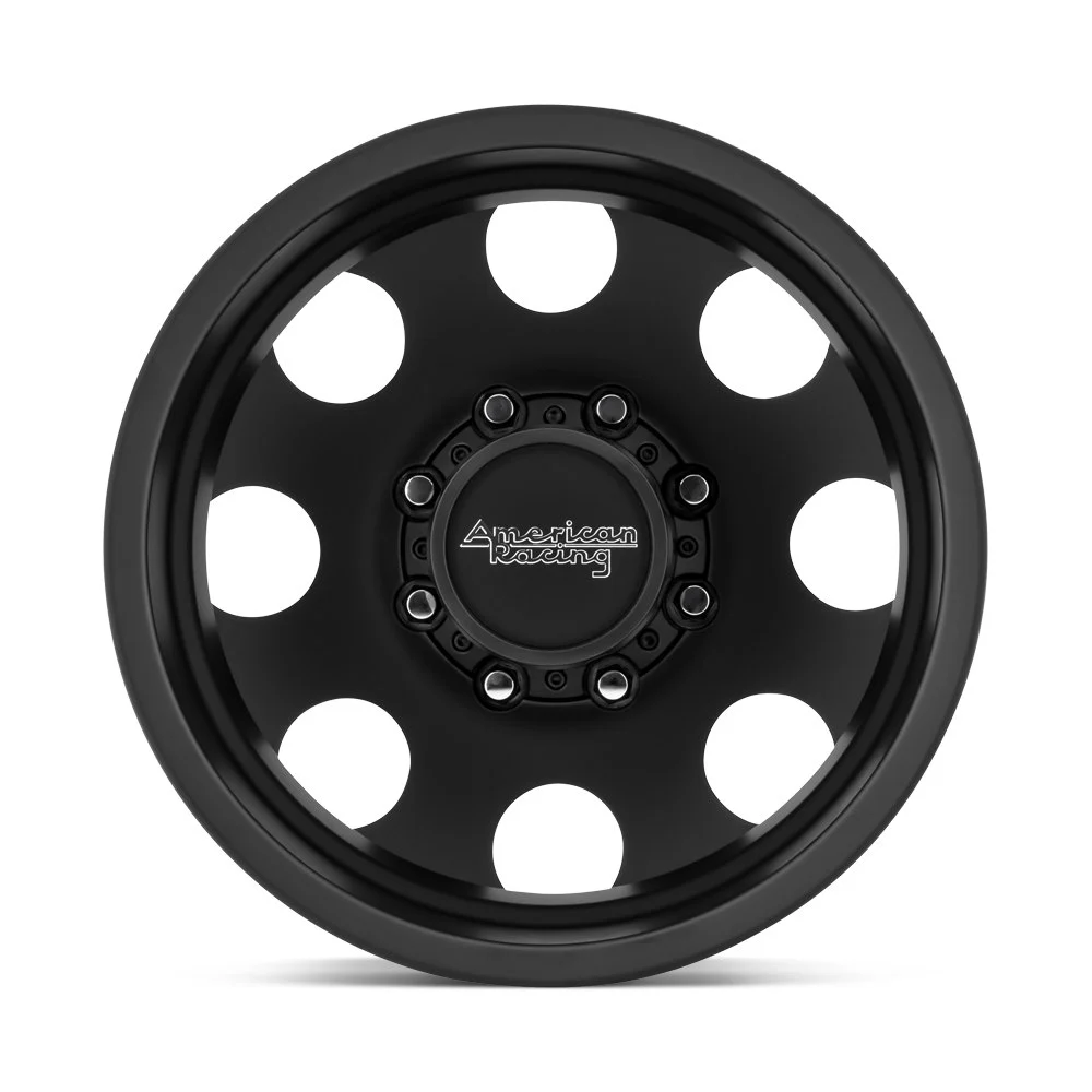 American Racing AR204 Baja Dually 17x6 8x165.1 -134mm Offset - Satin Black - Rear Outer - Image 2