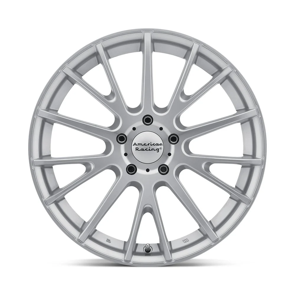 American Racing AR904 16x7 5x114.3 40mm Offset - Silver Machined - Image 2